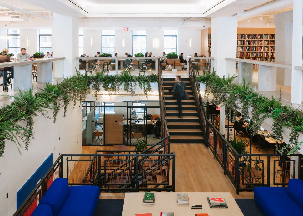 WeWork headquarters in New York City.