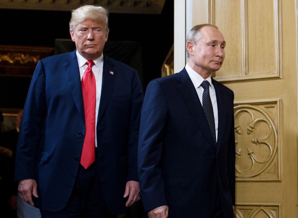 Donald Trump, Vladimir Putin
