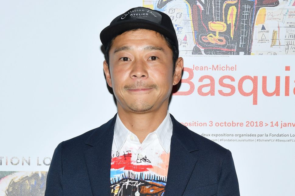 Yusaku Maezawa is a fervent art collector.