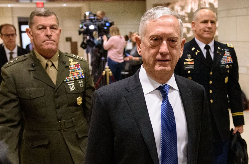 Former Defense Secretary Jim Mattis.