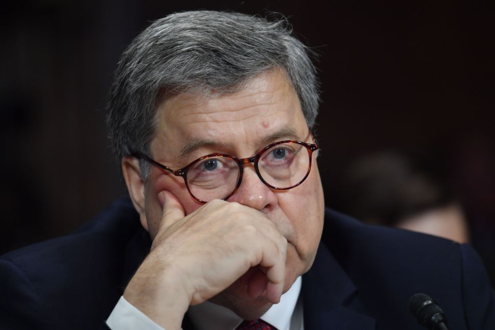 U.S. Attorney General William Barr.