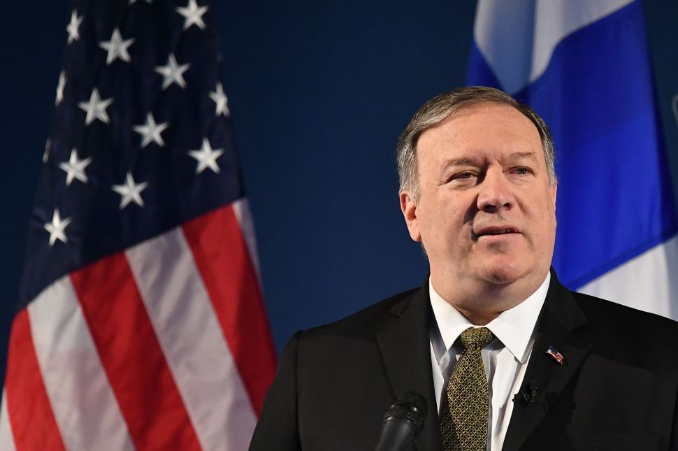 U.S. Secretary of State Mike Pompeo speaks on Arctic policy.