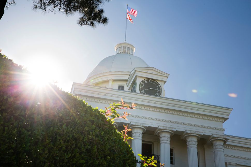The Alabama State Capitol building is seen on Tuesday, May 14, 2019 in Montgomery, Alabama.