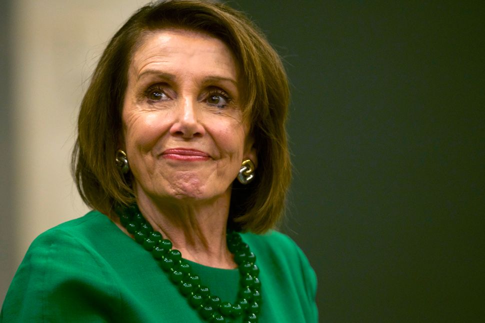 House Speaker Nancy Pelosi (D-CA).