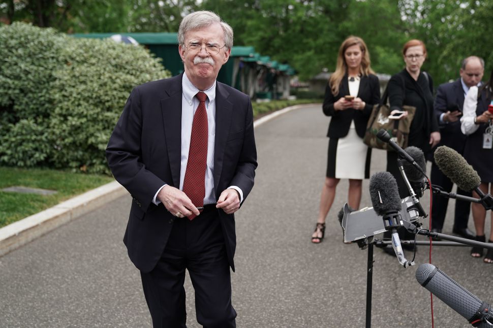 White House National Security Advisor John Bolton.