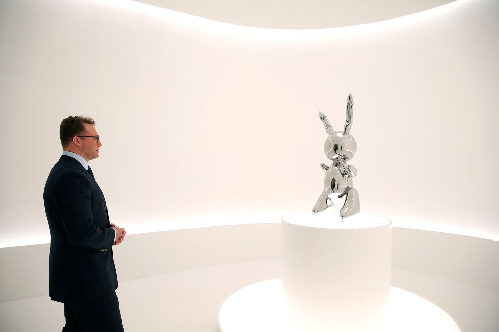 "Rabbit" by Jeff Koons