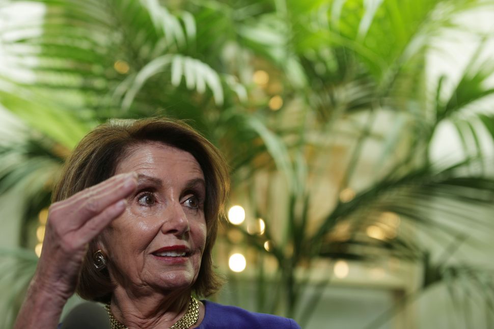 Speaker of the House Nancy Pelosi (D-CA).