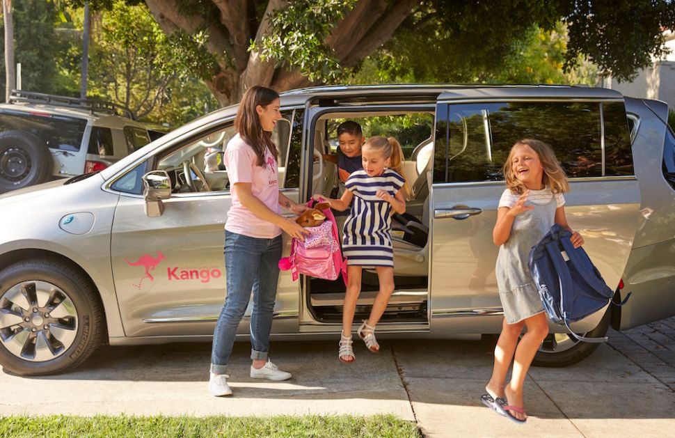 Kango hires vetted drivers with childcare experience to ensure safety for kids' ride-sharing.