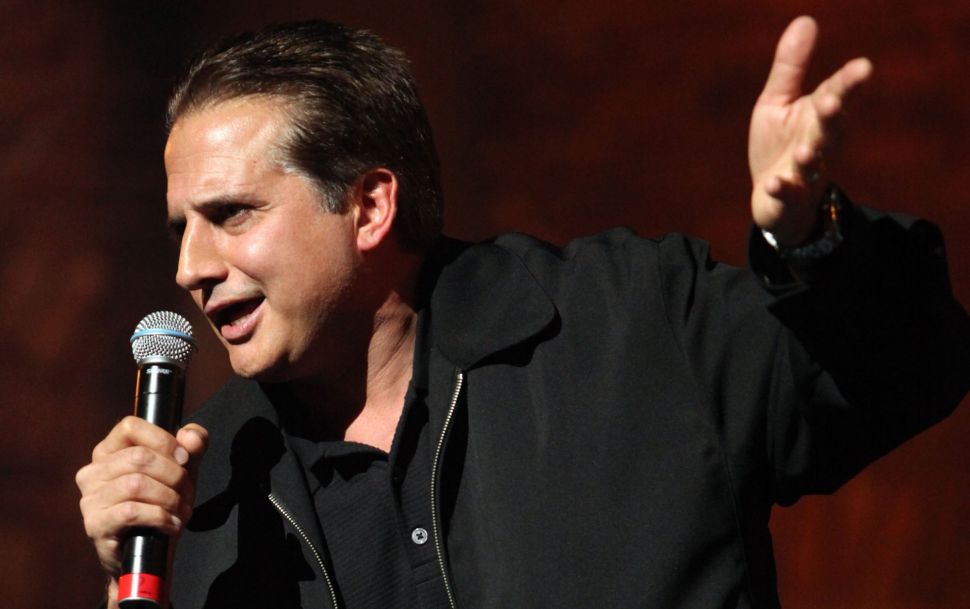 Comedian Nick DiPaolo performs on stage at "The Nasty Show" during TBS presents A Very Funny Festival: Just For Laughs on June 19, 2009 in Chicago, Illinois. 