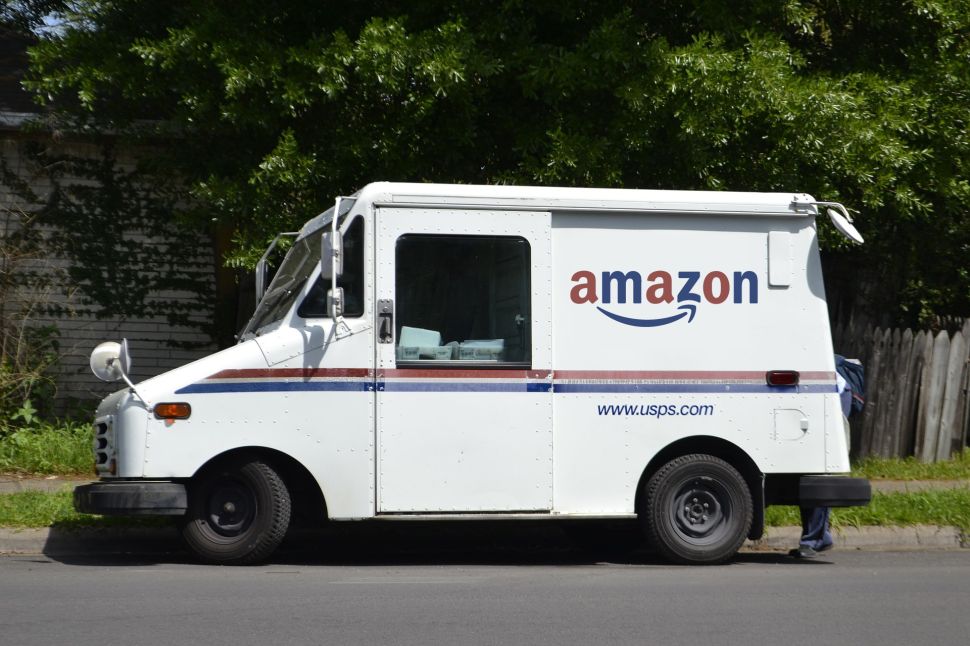 Amazon Mail Truck