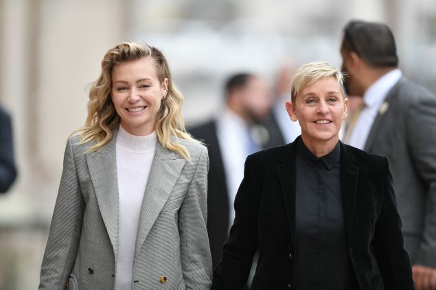 Ellen DeGeneres and Portia de Rossi