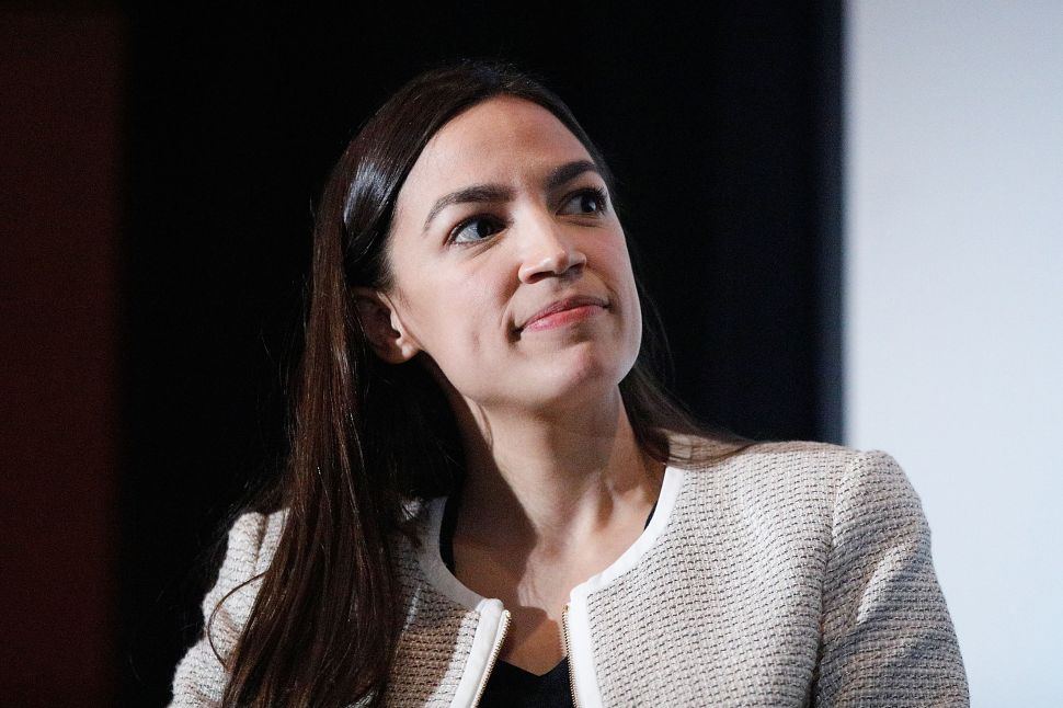 U.S. Representative Alexandria Ocasio-Cortez.