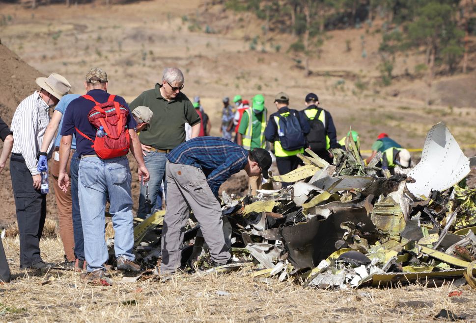 Boeing 737 Max Ethiopia Crash Site