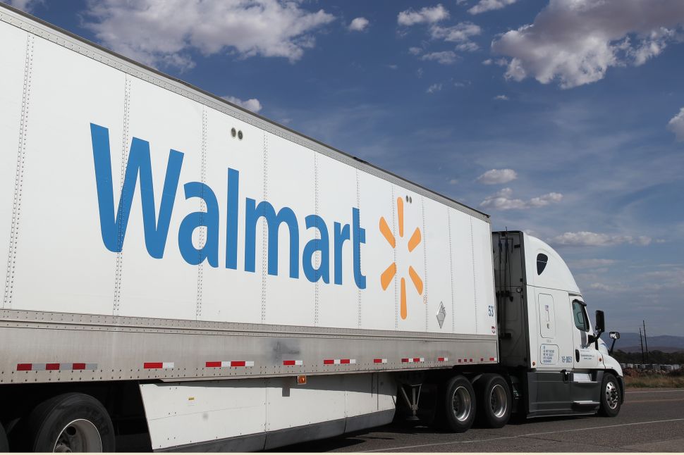 Walmart truck