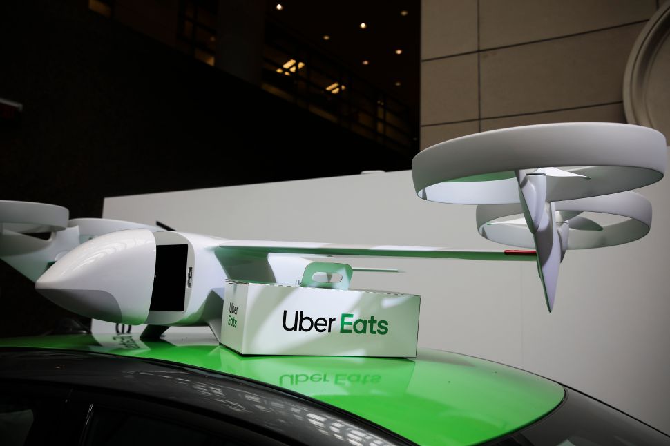 Uber Eats drone delivery was unveiled at the 2019 Uber Elevate Summit.