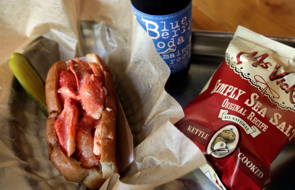 A lobster roll