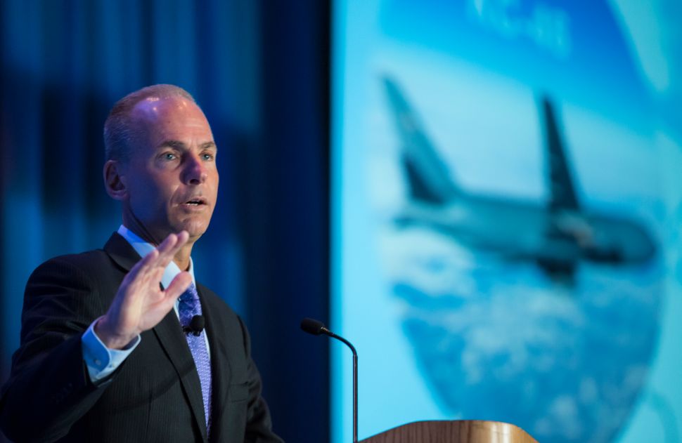 Boeing CEO Dennis Muilenburg.