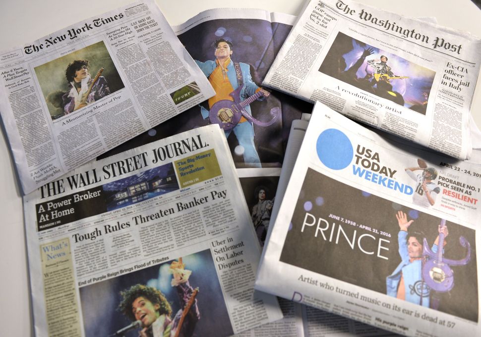 Prince's death