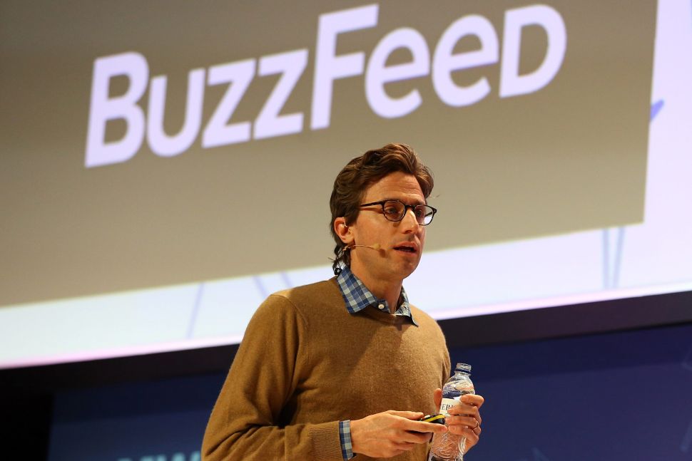 BuzzFeed founder and CEO Jonah Peretti.