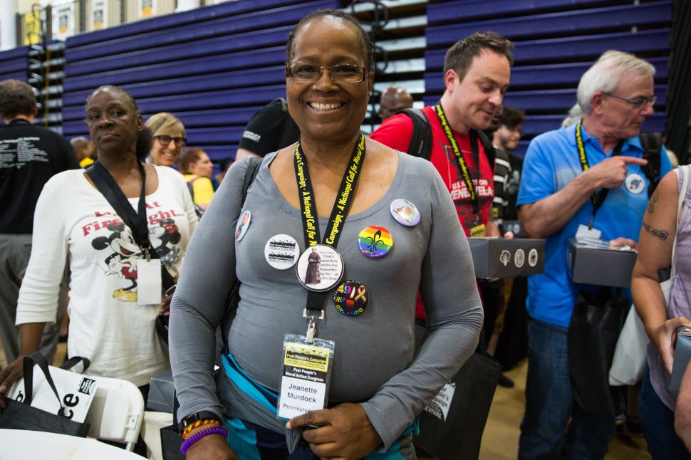 Jeanette Murdoch attends the 2019 Poor People's Moral Congress. 