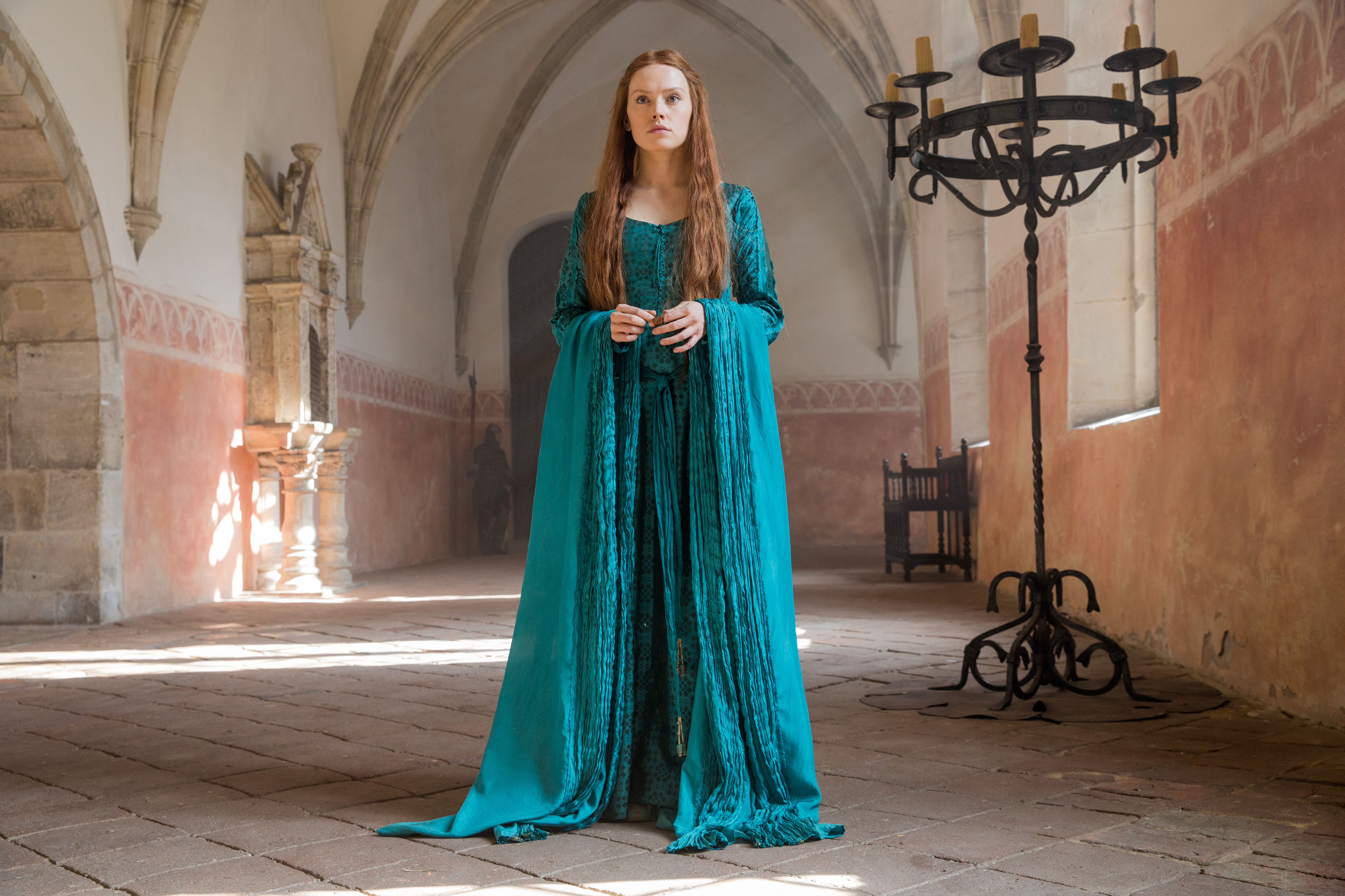 Daisy Ridley in Ophelia.
