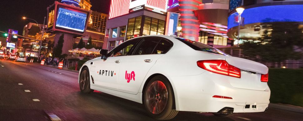 Lyft's Aptiv autonomous technology is being tested on the Las Vegas strip.