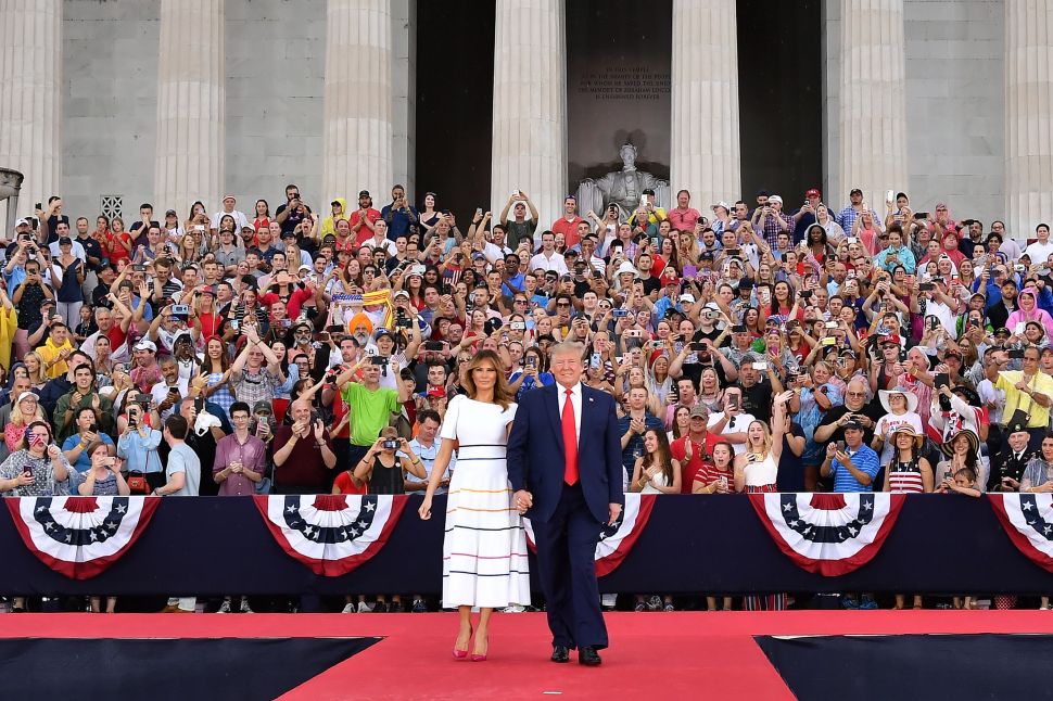 President Donald Trump and First Lady Melania Trump