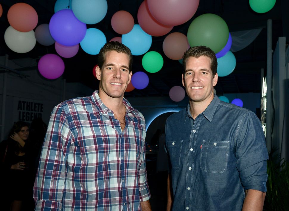 Cameron Winklevoss and Tyler Winklevoss
