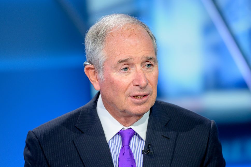 Stephen Schwarzman, chairman and CEO of the Blackstone Group.