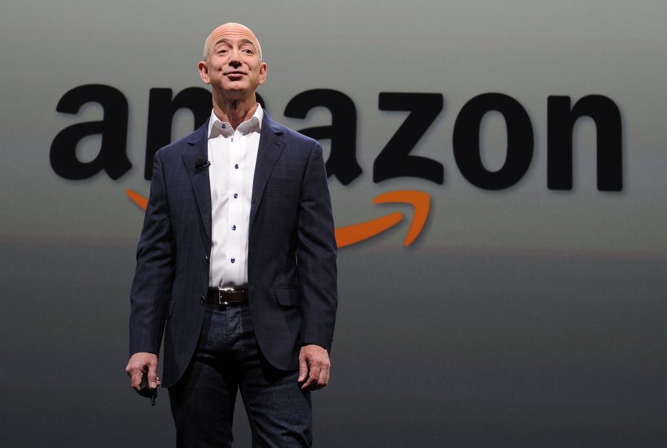 Amazon CEO Jeff Bezos.