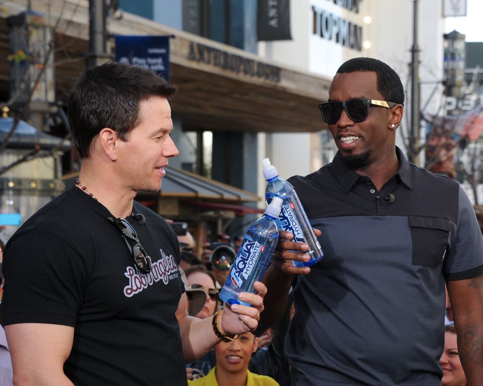 Mark Wahlberg and Sean Combs' Aquahydrate has been sold to the Alkaline Water Co.