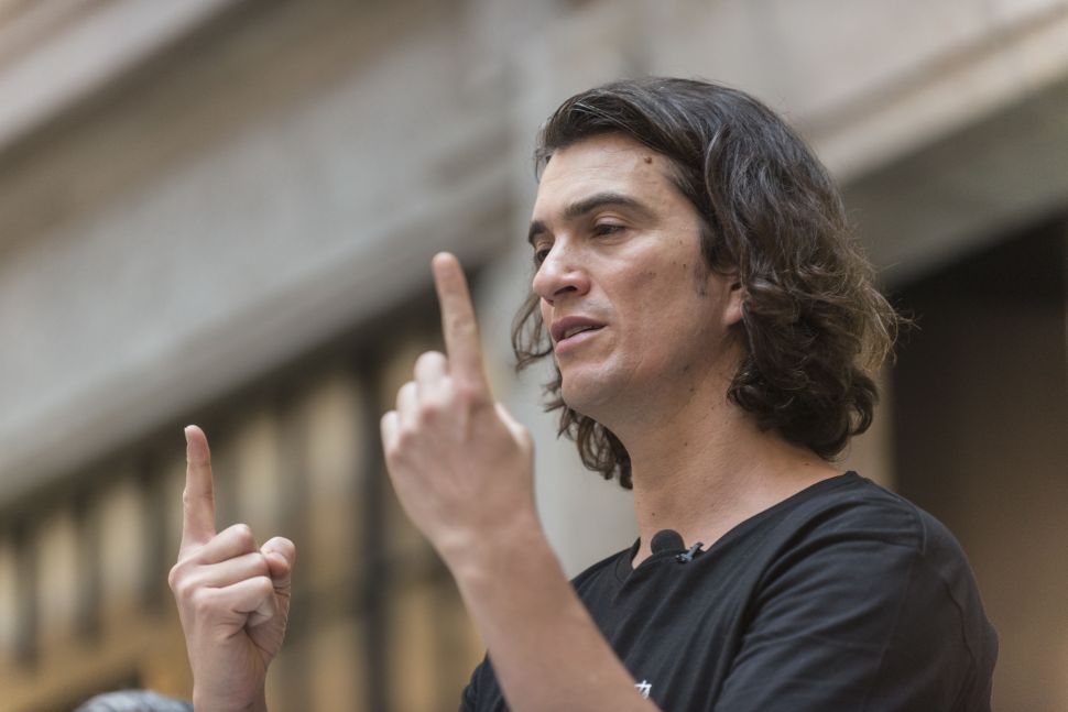 WeWork CEO Adam Neumann