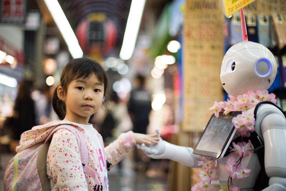 robot childcare