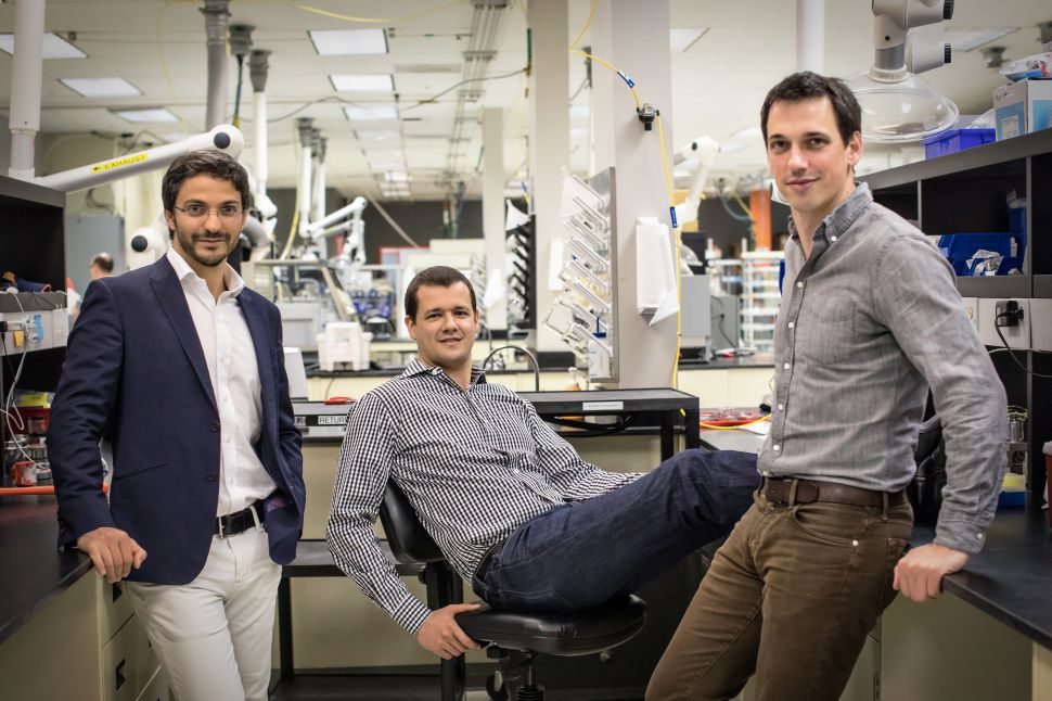 Sila Nano’s co-founders (L-R): CTO Gleb Yushin, CEO Gene Berdichevsky and VP of Engineering Alex Jacobs.