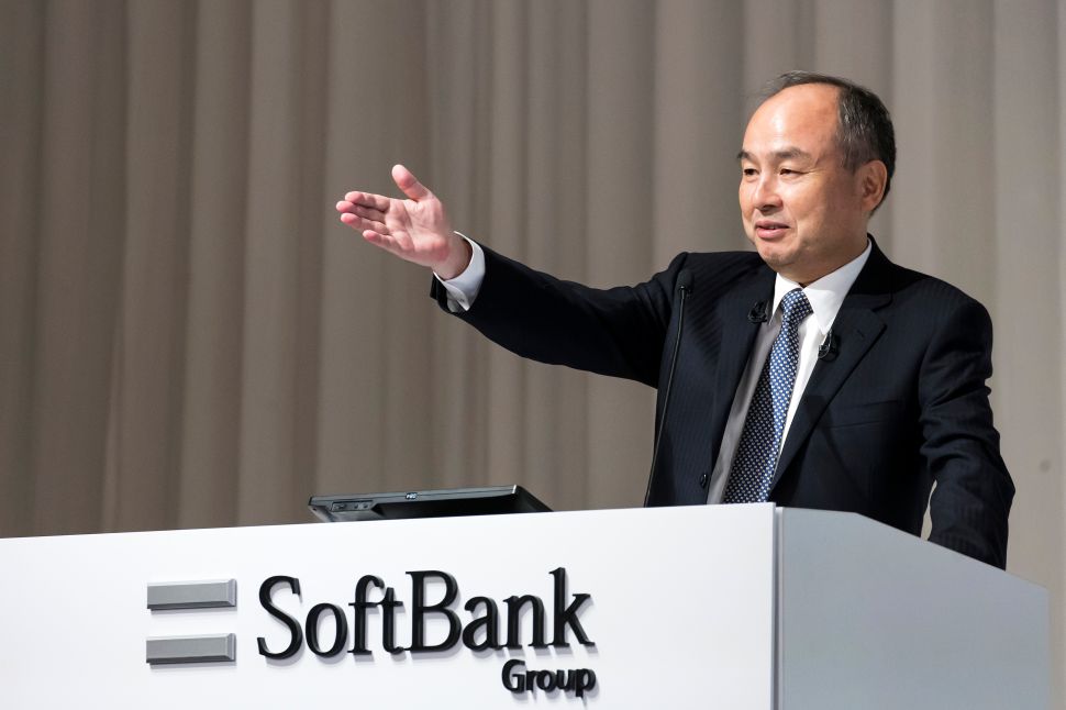 SoftBank CEO Masayoshi Son