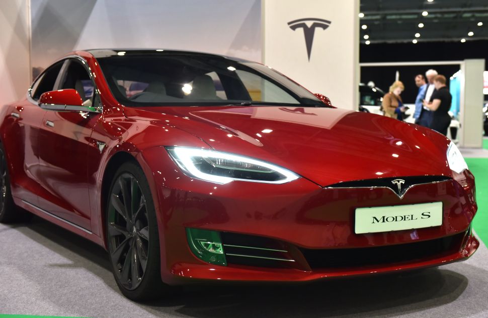 Red Tesla Model S cars hold their value best on the resale market.