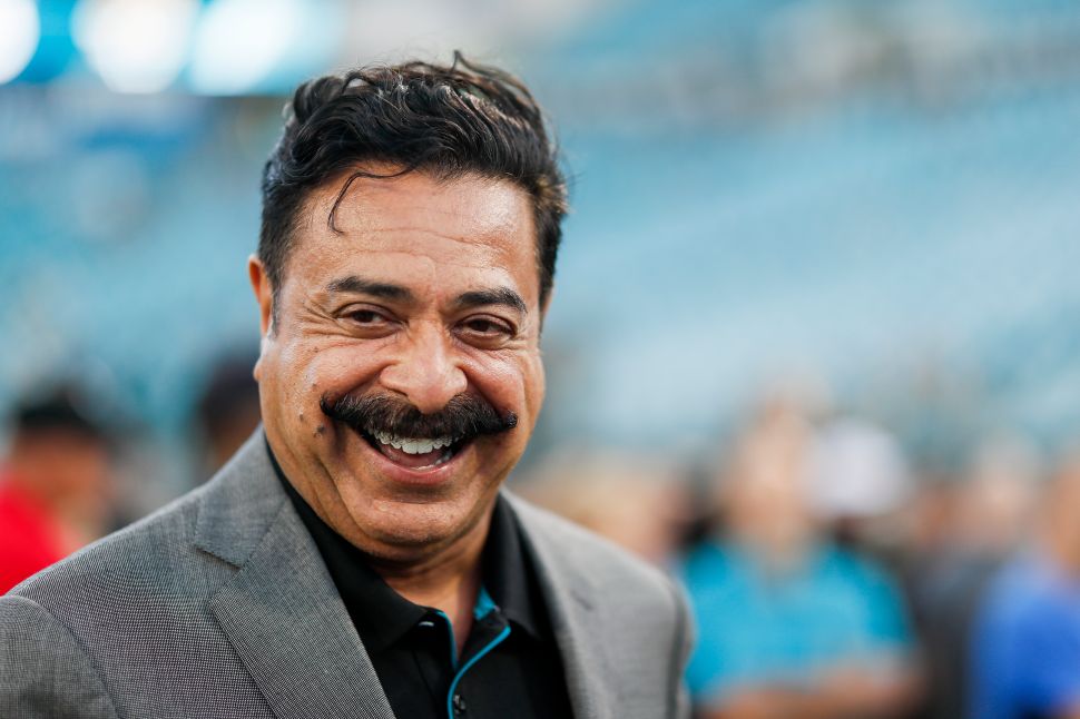 Shad Khan, owner of NFL's Jacksonville Jaguars.