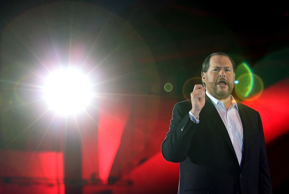 Salesforce chairman and CEO Marc Benioff.