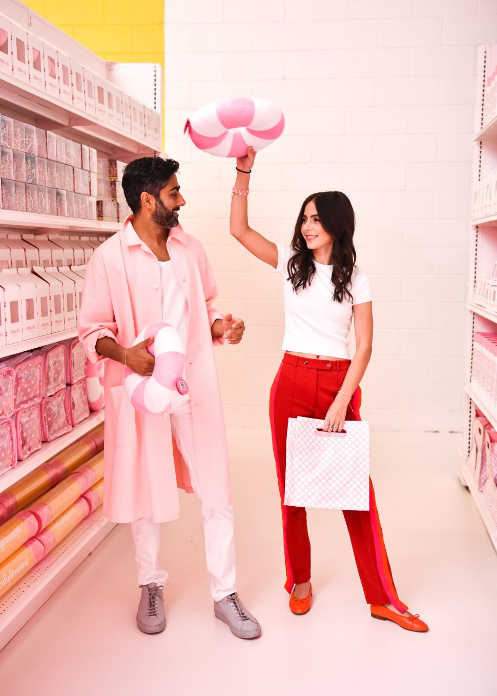 Maryellis Bunn and her co-founder, Manish Vora.