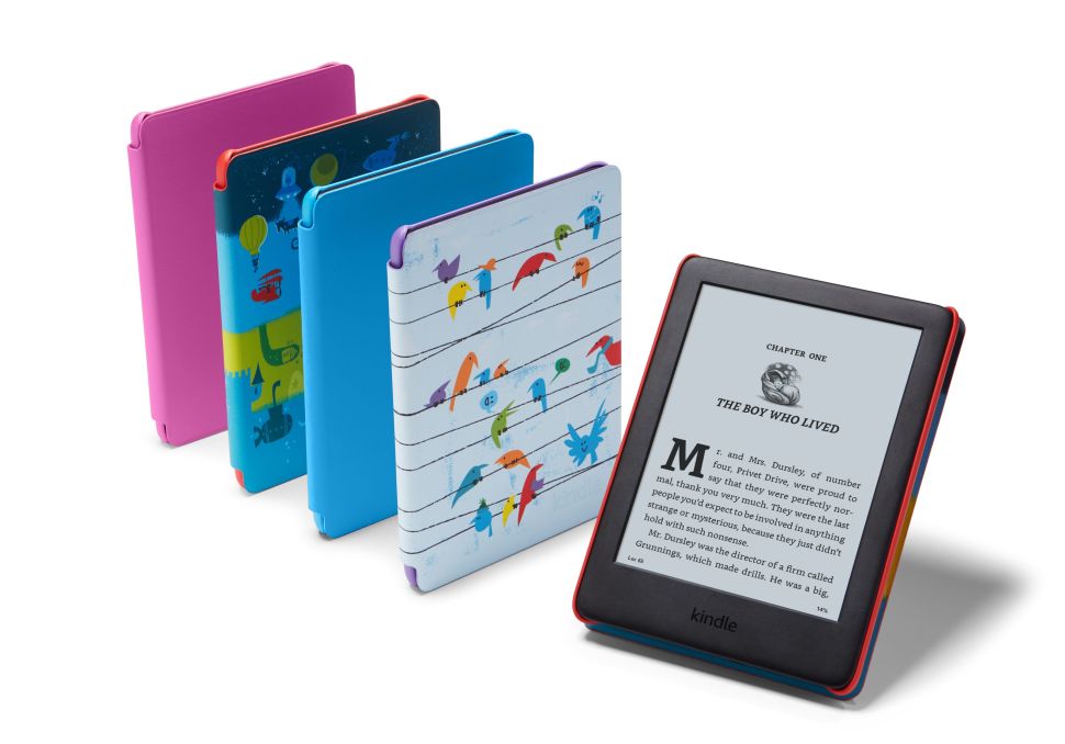 Amazon released a child-friendly version of its popular Kindle e-book reader.