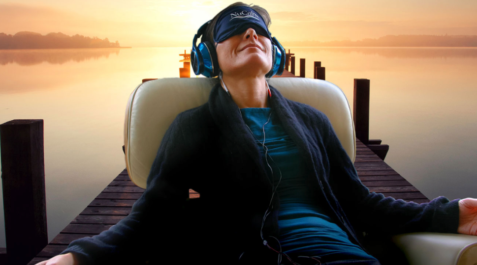 NuCalm's CEO explained "biohacking" on World Mental Health Day.