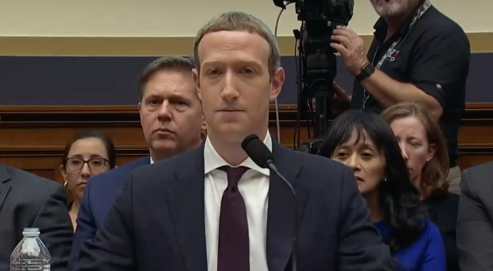 Mark Zuckerberg became dead-eyed by the end of Sherman's speech.