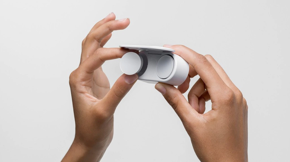 Microsoft's Surface Earbuds won't arrive until the spring of 2020.