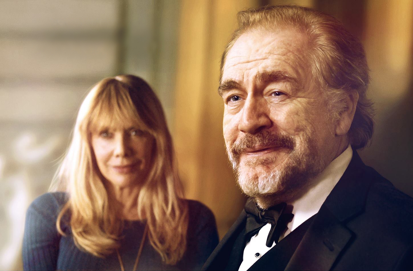 Rosanna Arquette and Brian Cox in The Etruscan Smile.