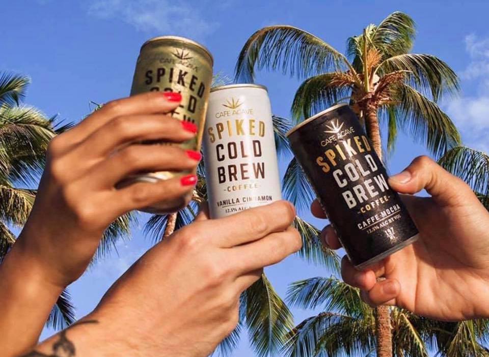 Cafe Agave's wine-based spiked cold brew wants to be a cocktail alternative.