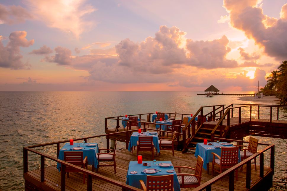 A decent dinner view.