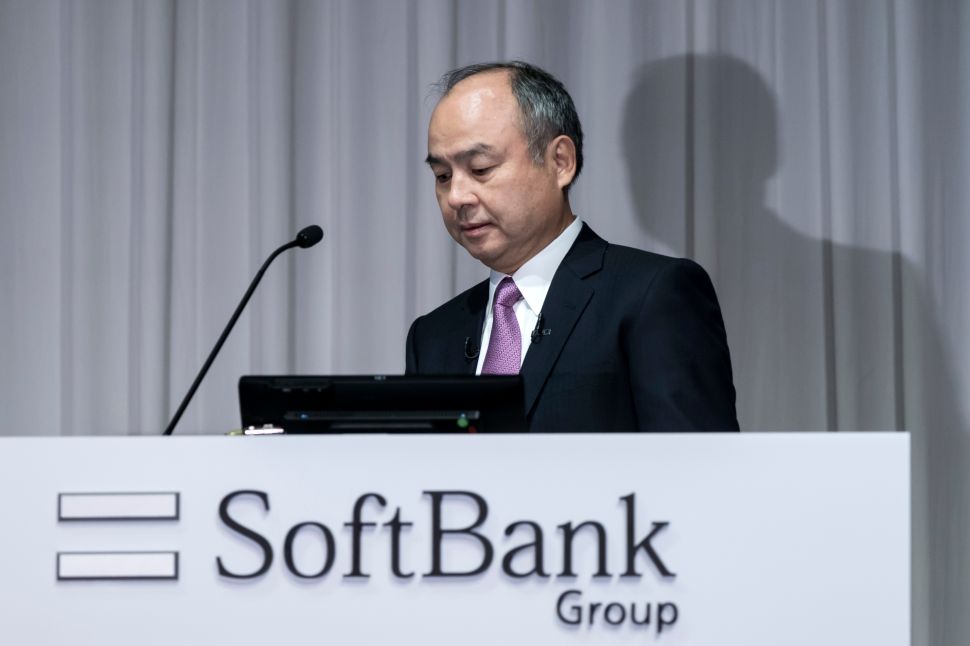 SoftBank CEO Masayoshi Son