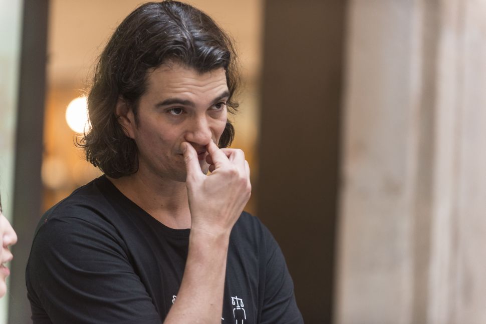 Adam Neumann led the pack of chief executive officers who left their posts.