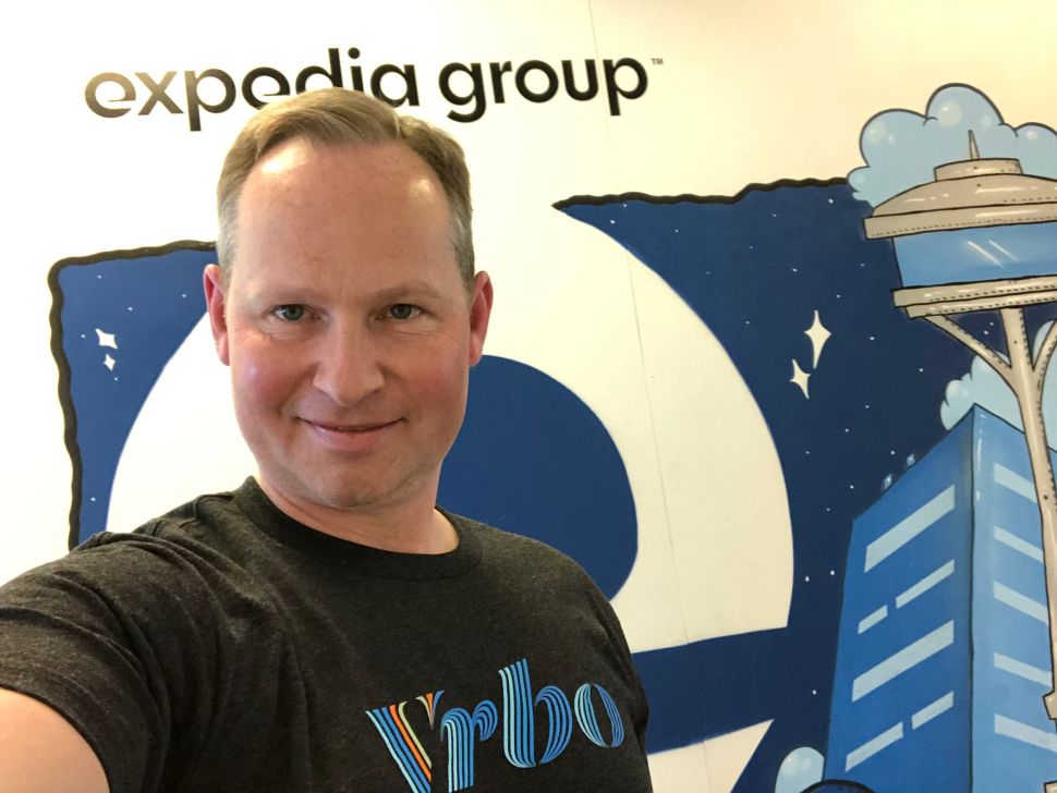 Former Expedia CEO Mark Okerstrom.