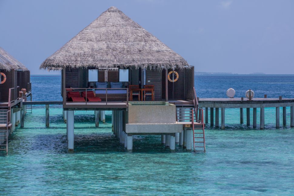And this is just one of the regular water villas.